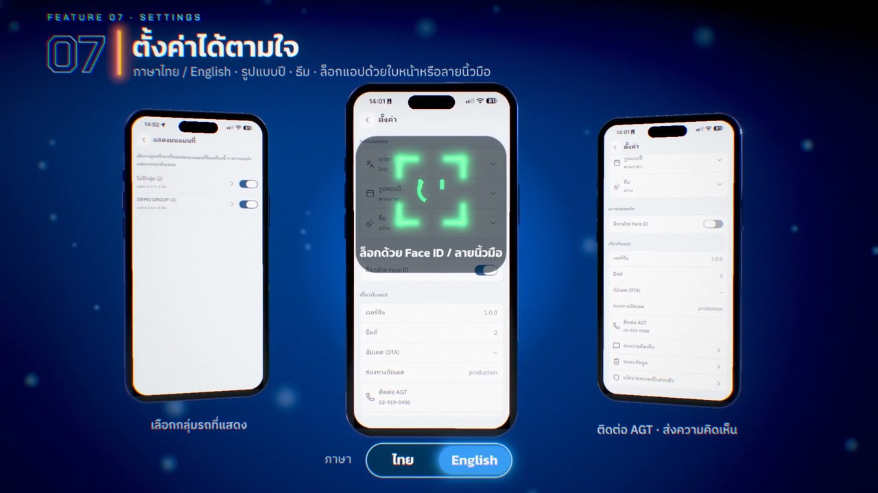 ตั้งค่าได้ตามใจ Face ID